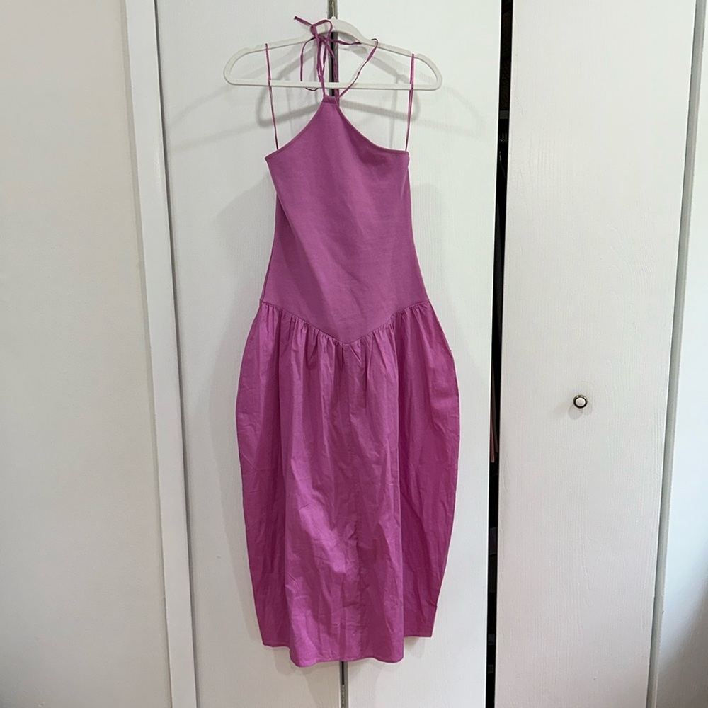 NWT zara halter dress